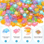 200pcs Mini Resin Turtles Luminous Tiny Turtle - Image 2