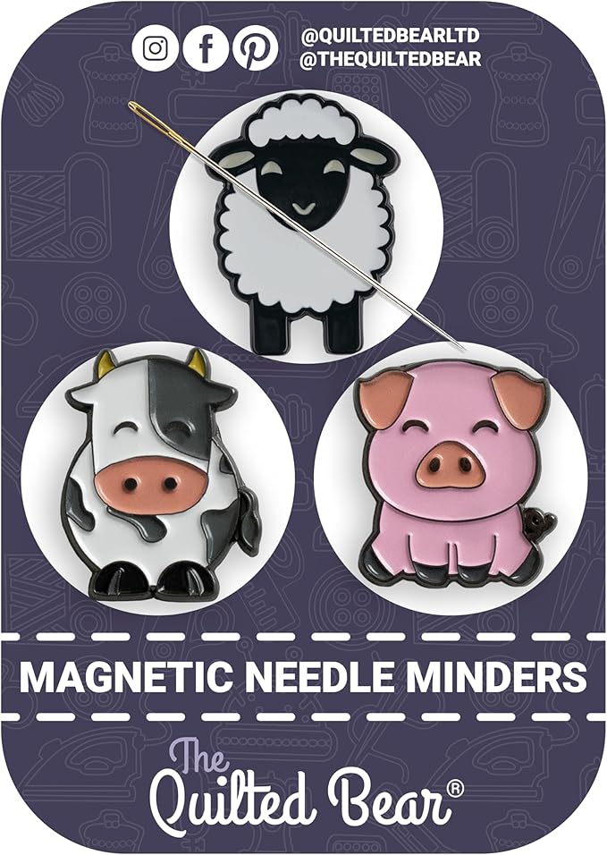 The Quilted Bear Needle Minder by TheQuiltedBearsProducts