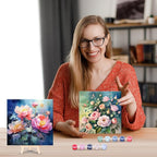RoundFunny 8 Set Paint by Numbers Kit - Image 6
