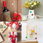 200 Pcs Unfinished Wooden Snowflake Ornament DIY Wood Snowflakes Cutouts Blank - Image 7