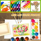 FSWCCK 10 Pack 5 x 7 inch Wood Panel Boards, Unfinished Wood Canvas Panels - Image 4