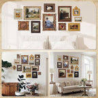 Mifoci 12 Pcs Gallery Vintage Frame Set - Image 6