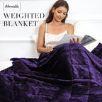 Alomidds Weighted Blanket for Adults, 12 lbs Twin Size Heavy Blanket - Image 5