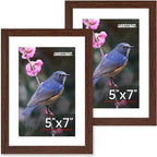 FIXSMITH 5x7 Picture Frame Set of 2, Photo Frame by FIXSMITH
