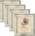 5x5 Picture Frames Set of 4 Vintage Photo Frame, Rustic Retro Photo Frame by TKYGU