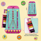 Arts and Crafts for Kids Age 8-12 Friendship Bracelet Making Kit for Girls - Image 3