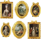 Vicenpal 3 Pcs Tiny Picture Ornate Frames 2.5 x 3.5, 4 x 6, 5 x 7 Inch Small by Vicenpal