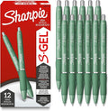 Sharpie S-Gel, Gel Pens, Medium Point, Forest Green Barrel by Unknown