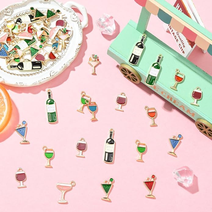 Enamel Food Charms Cute Assorted Food Pendants Sweet Dessert Charms - Image 5