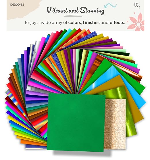 VViViD DECO65 Suede Green Permanent Adhesive Craft Vinyl - Image 5