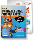 Uinkit Matte Sticker Paper 60 Sheets by UinkitHandicraftsandConservationSpecialist