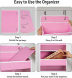 TYMENSH Pink Over Door Organizer - Image 5