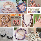 456 PCs Natural Chip Stone Beads, 5-8mm Irregular Multicolor Gemstones Loose - Image 6