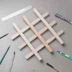 Balsa Wood Sticks Wood Strips 3/4" x 12", Square Wooden Dowel Rods - Image 2