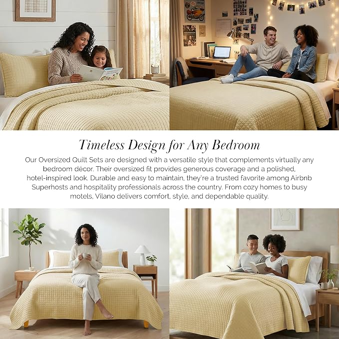 Southshore Fine Living, Inc. Full/Queen Quilt Bedding Set, Cozy Coverlet Queen - Image 7