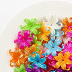 40pcs Flower Shape Beads Color Pearl Electroplate Flower Beads Pearl Lily Beads - Image 4