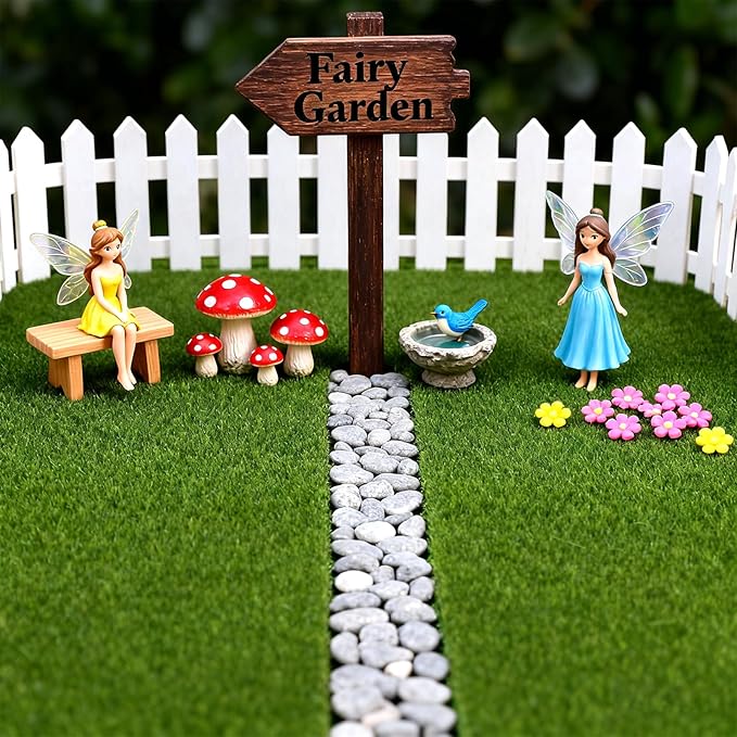 4Pcs 6x6 Inch Fake Grass for Crafts, Miniature Artificial Grass | Premium - Image 6