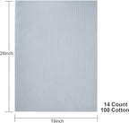 Aida Cloth 14 Count Cross Stitch Fabric, 19×28inch | Needlepoint & Various DIY - Image 2