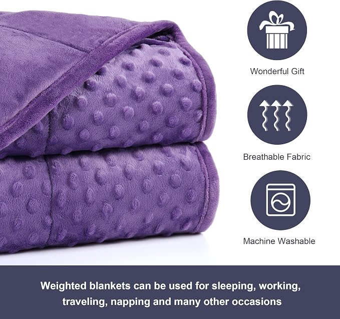 Alomidds Weighted Blanket, Weighted Blankets - Image 4