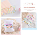 ADIIL 7200pcs Clay Beads Bracelet Making Kit, 6mm Polymer Heishi Beads - Image 6