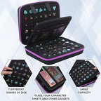 Aoriher 1 Pcs Dice Case with Removable Slotted Tray - Image 6