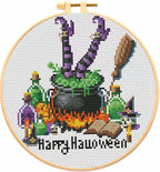 The Witch's Poison Cross Stitch Kits by VIGEGU