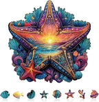 Radiant Starfish Puzzles Adults Gifts by Jollitot