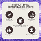 Tinyspool & Co.'s Twirlie Roll 40 Precut Quilting Fabric Strips - Image 5