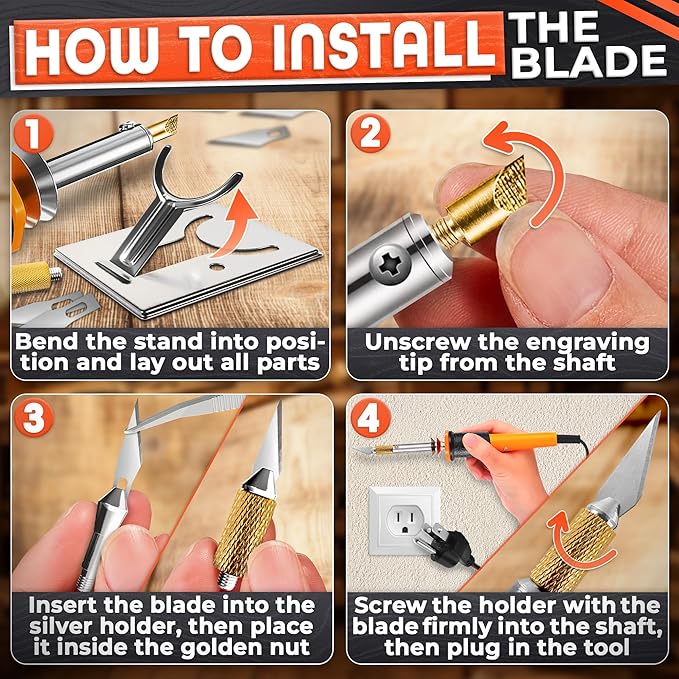 Hot Knife Plastic Cutter Tool Set; 30W Power Draw; 55 in Long Cable | Electric - Image 5