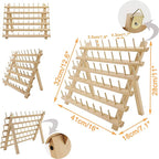 New brothread 60 Spools + 12 Spools Wooden Thread Rack/Thread Holder Organizer - Image 3