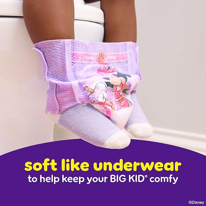 Pull-Ups Girls' Potty Training Pants, Size 3T-4T Training Underwear (32-40 lbs), 20 Count