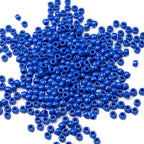 1000 Pcs Acrylic Single Color Pony Beads 6x9mm Bulk by Gxueshan
