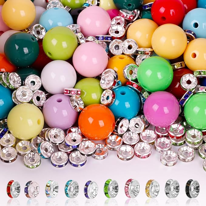 250 Pcs Beads for Pens - 16mm Focal Beads for Beadable Pens by Unknown