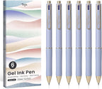 Taja Gel Pens, 0.5mm Fine Point Smooth Writing Pens by Taja