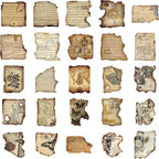 PRSTINCOL Vintage Journaling Stickers, Scrapbook Supplies - Image 3