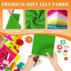IONTACH 9" X 12" Soft Felt Sheets 1.6mm Thick | Felt Fabric - Image 4