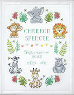 Design Works Crafts in The Jungle Counted Cross Stitch Kit by Design+Works+Crafts