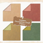 24 Sheets Scrapbook Paper 12x12 IN Double-Sided Boho Patterned Craft Paper | - Image 3