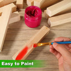 40PCS Basswood Carving Blocks, Unfinished Wood Squares Wooden Blocks - Image 5