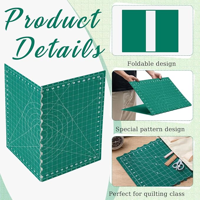 Teenyyou 18" x 24" Self Healing Travel Folding Cutting Mat - Image 2