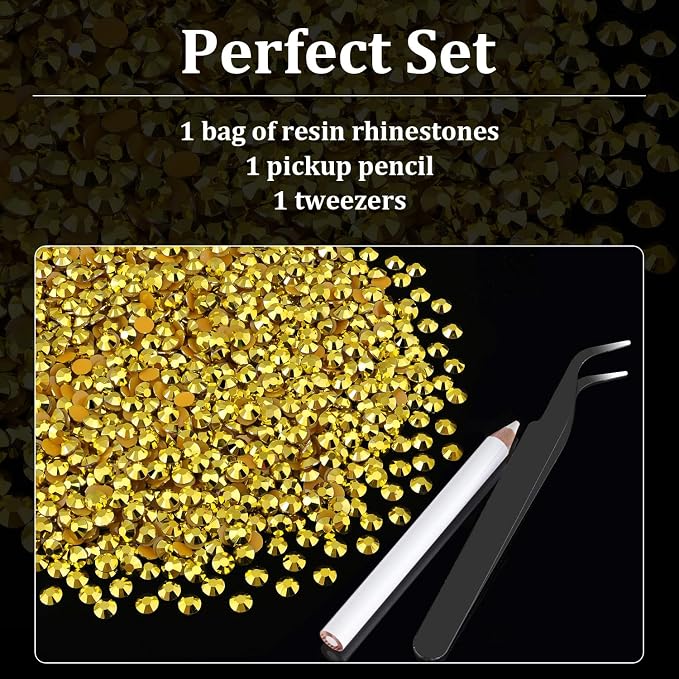 5000pcs 2mm Resin Rhinestones Bulk - Image 4