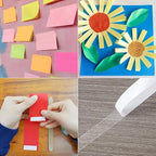 1/4" 4 Rolls Double Sided Adhesive Sticky Tape - Image 6