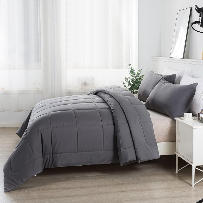 DOWNCOOL King Size Comforter Set -All Season Bedding Comforters Sets - Image 7