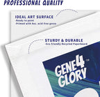 48 Pack Canvas Boards for Painting 8 x 10 inch Painting and Drawing Acrylic Oil - Image 3