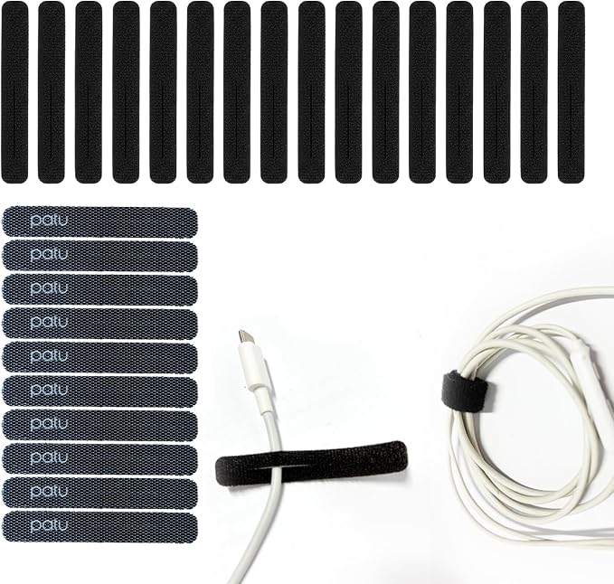 Patu Reusable Fastening Charging Cable Ties by patu