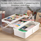 Tackle Box, 16-Inch Extra Large Art Storage Box - Image 7