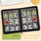 Trading Card Binder, Card Collection Binder Album Folder - Image 6