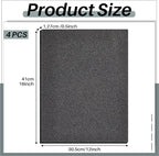 Amylove 16 x 12 x 0.5 Polyurethane Foam Sheet Foam Pad - Image 2