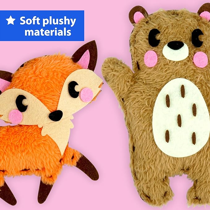 KRAFUN Woodland Animal Sewing Kit - Image 6