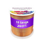 18Gauge Copper Aluminum Crafts Wire 260FT, by ouwinway